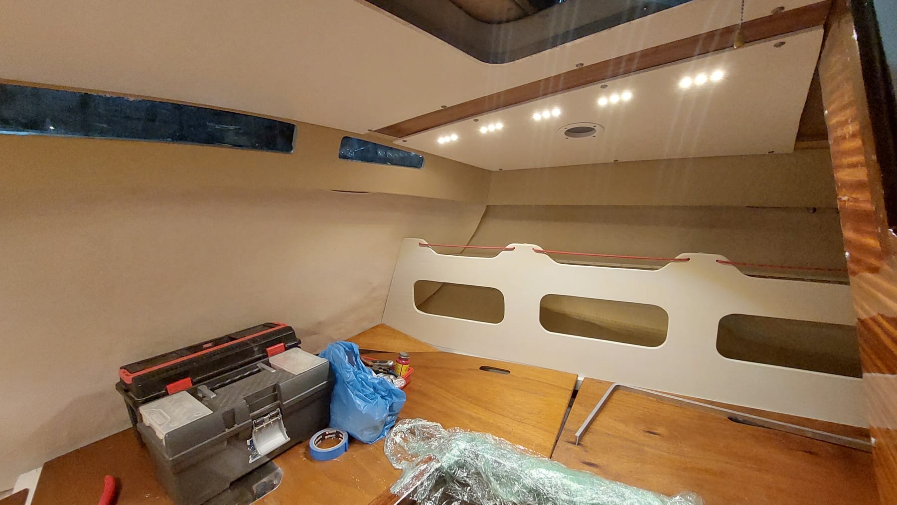 Aft cabin — progress photo 6 of 8