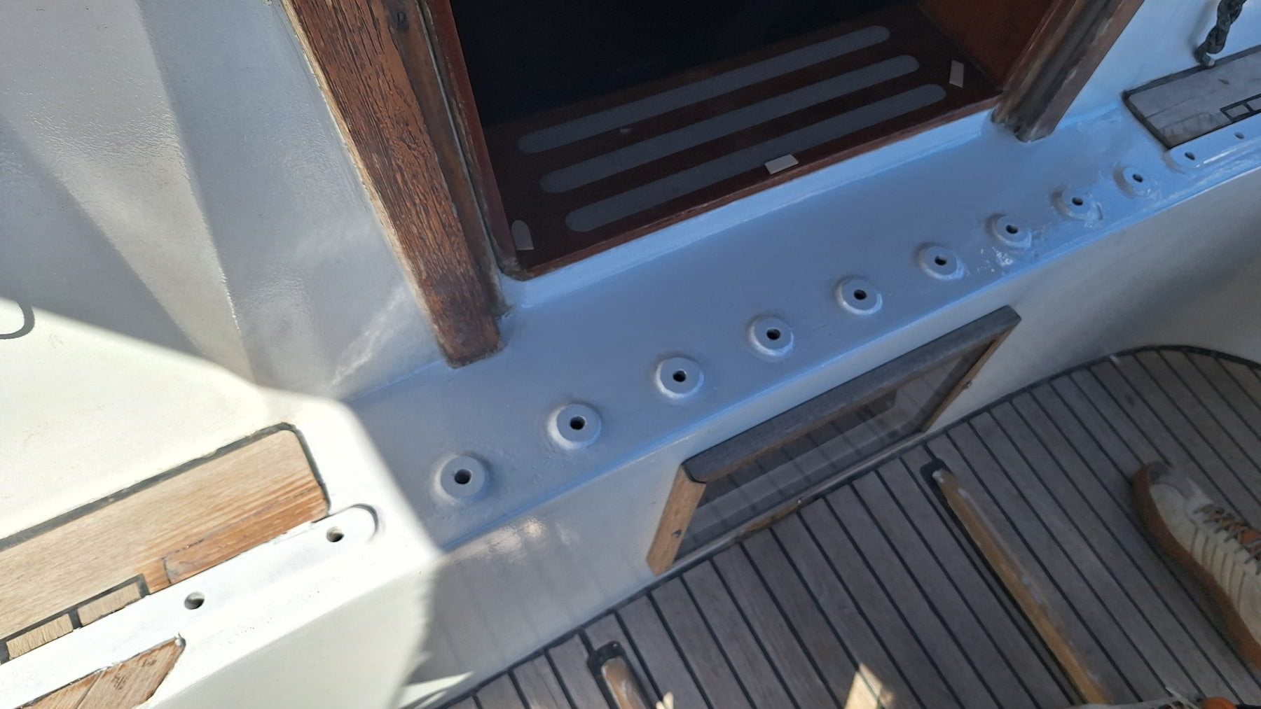 Harken mainsail track — progress photo 5 of 8