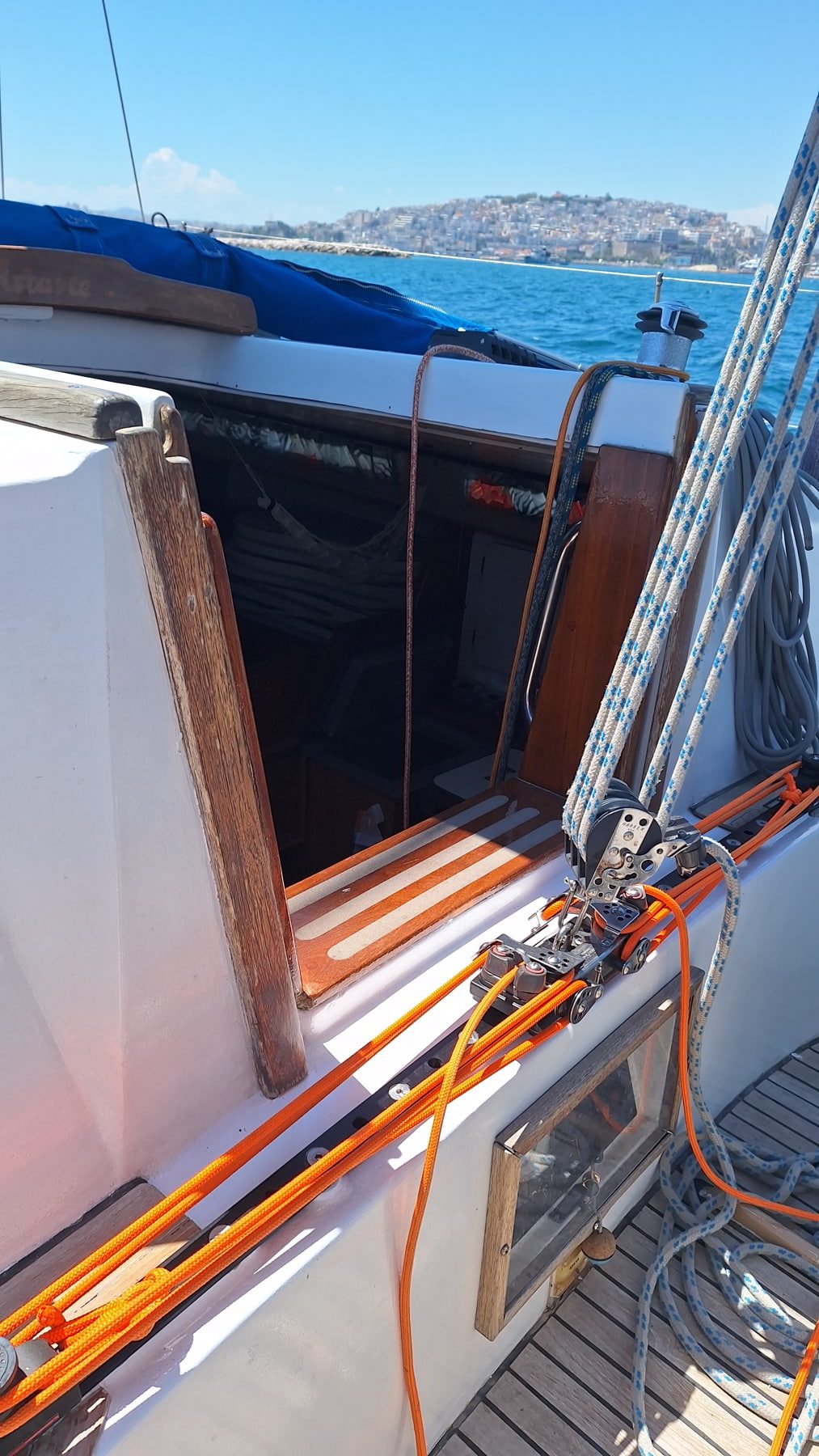 Harken mainsail track — progress photo 3 of 8