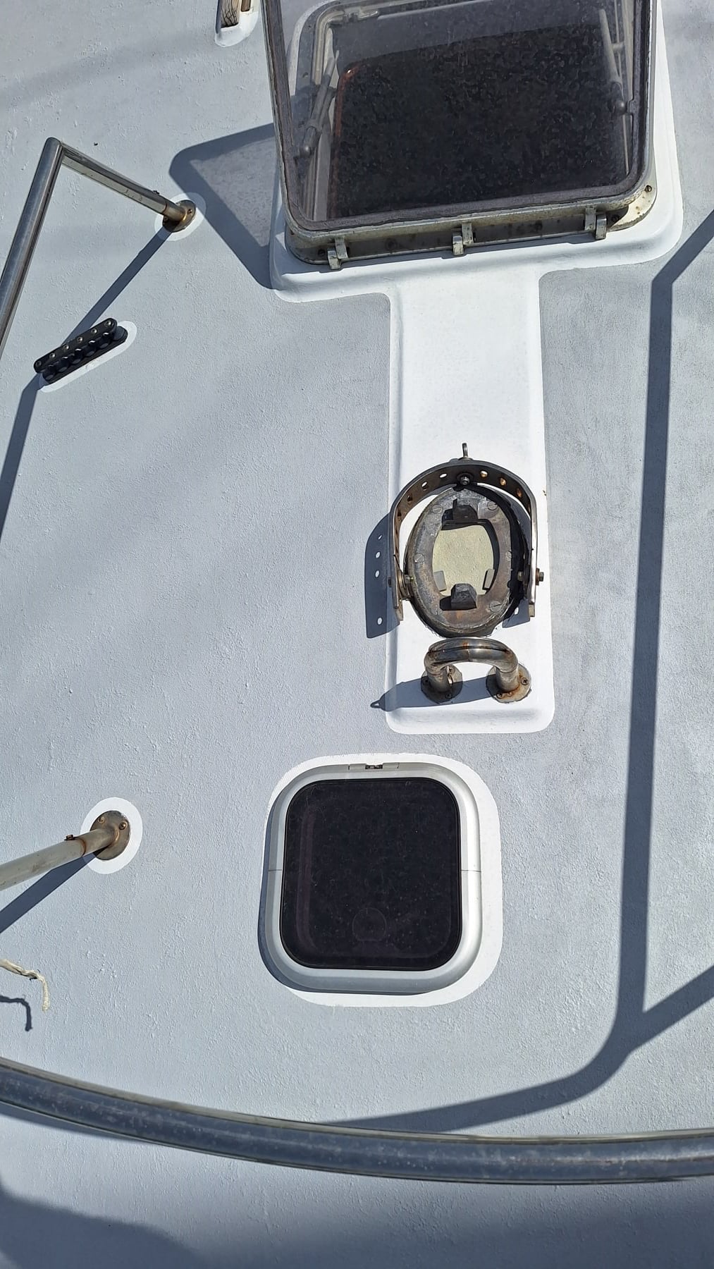 Mast, rigging & deck — progress photo 4 of 19
