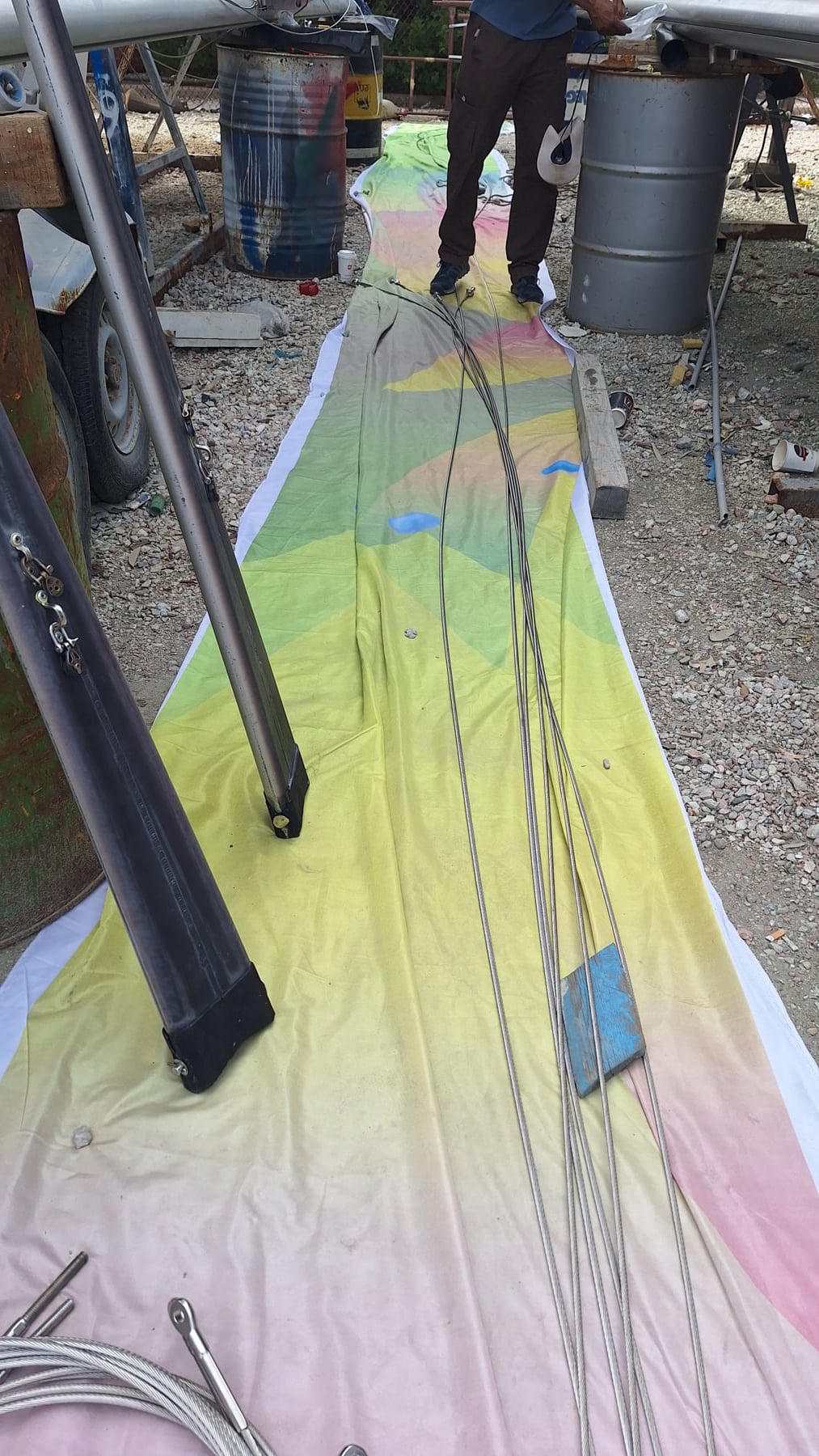 Mast, rigging & deck — progress photo 19 of 19